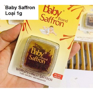 Baby Saffron - Nhụy Hoa Nghệ Tây chính hãng Ấn Độ Baby Saffron loại vỉ 1g
