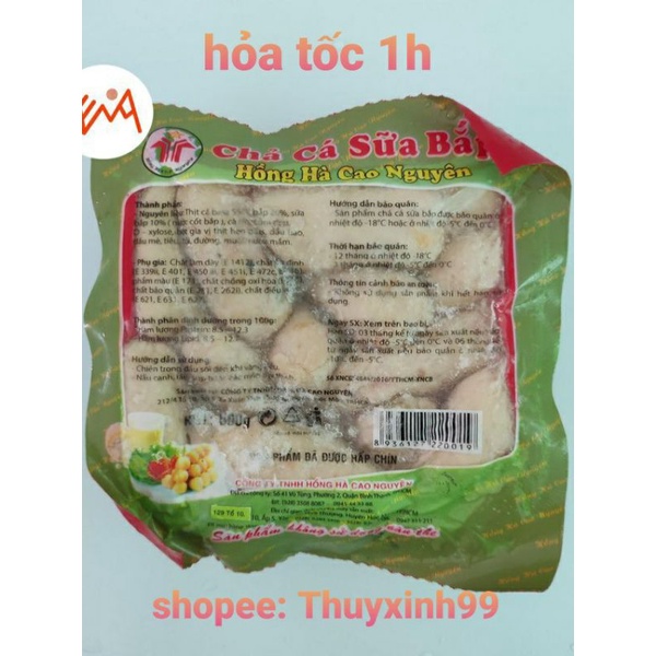 ( NOW SHIP 1H) Chả cá sữa bắp - Xúc Xích ngô 500gr