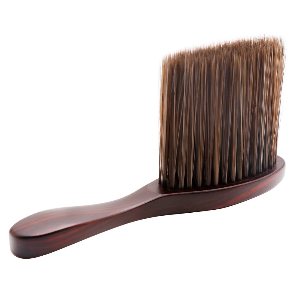Bàn Chải Phủi Tóc / Râu Cầm Tay Bằng Sợi Ngựa Chuyên Dụng Cho Salon
