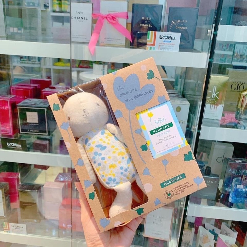 SÉT NƯỚC HOA CHO BÉ TẶNG GẤU BÔNG SIÊU XINH BẢN NỘI ĐỊA PHÁP | Thế Giới Skin Care