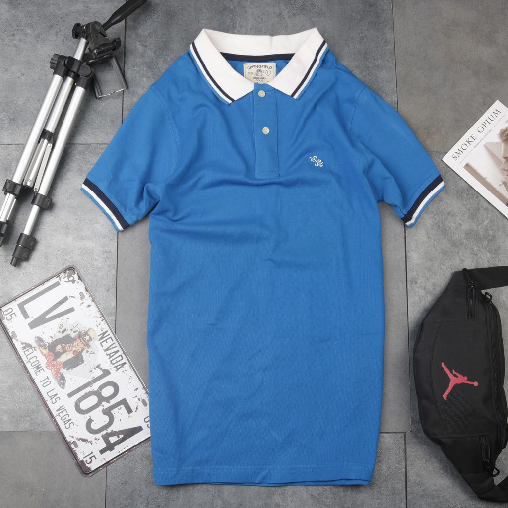 Thanh lý áo phông nam kẻ có cổ VNXK | BigBuy360 - bigbuy360.vn