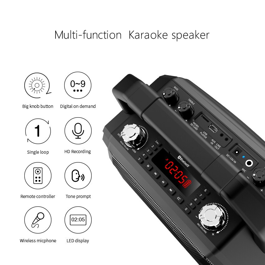THANH LÝ Loa hát karaoke bluetooth chính hãng mifa M520 cao cấp, loa kéo xách tay công suất cao - KLH shop