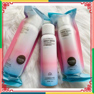 Kem Xịt Chống Nắng Dưỡng Trắng Da, Che Khuyết Điểm Maycreate Moisturizing Spray 150ml