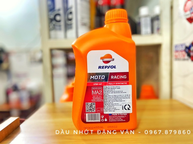 Dầu Nhớt Repsol Racing 10W40 4T chính hãng Tây Ban Nha