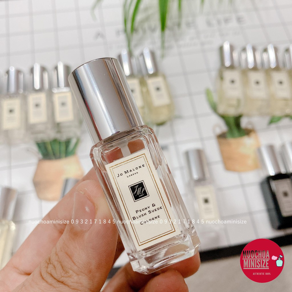 Nước Hoa Mini Jo Malone UnBox Orange Bitter - Peony Blush- Wild Bluebell - English Pear - Honeysuckle Davana - Wood Sage