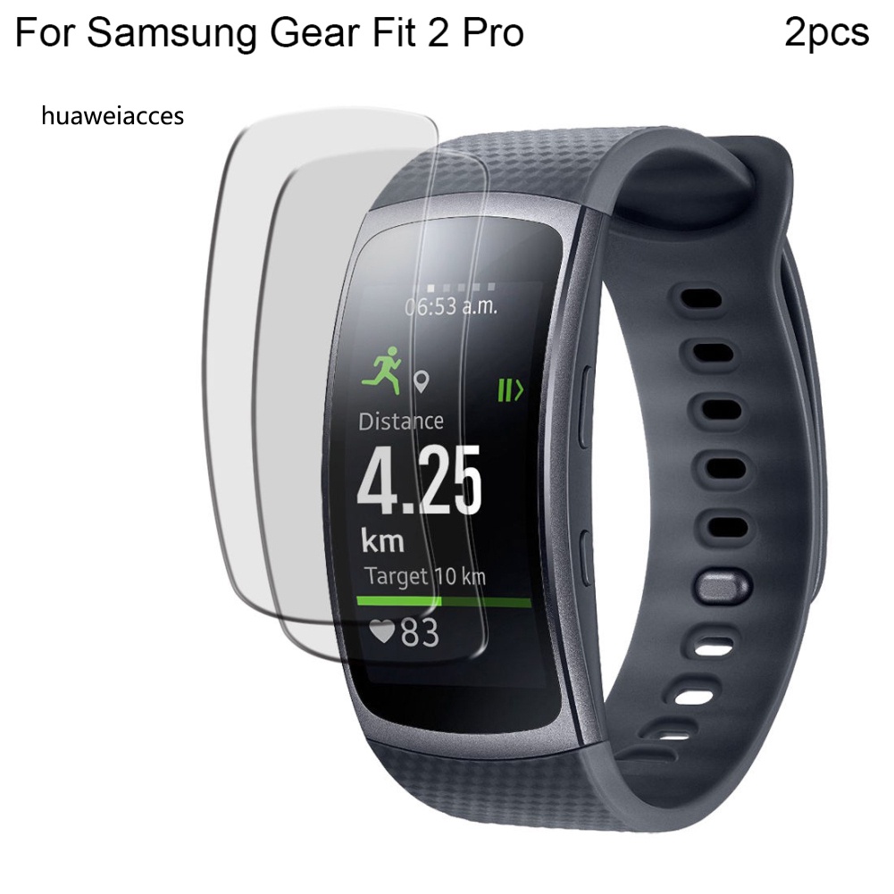 2 Miếng Dán Tpu Bảo Vệ Màn Hình Cho Đồng Hồ Thông Minh Samsung Gear Fit 2 Pro