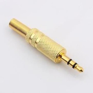 Jack 3.5 kim loại vàng