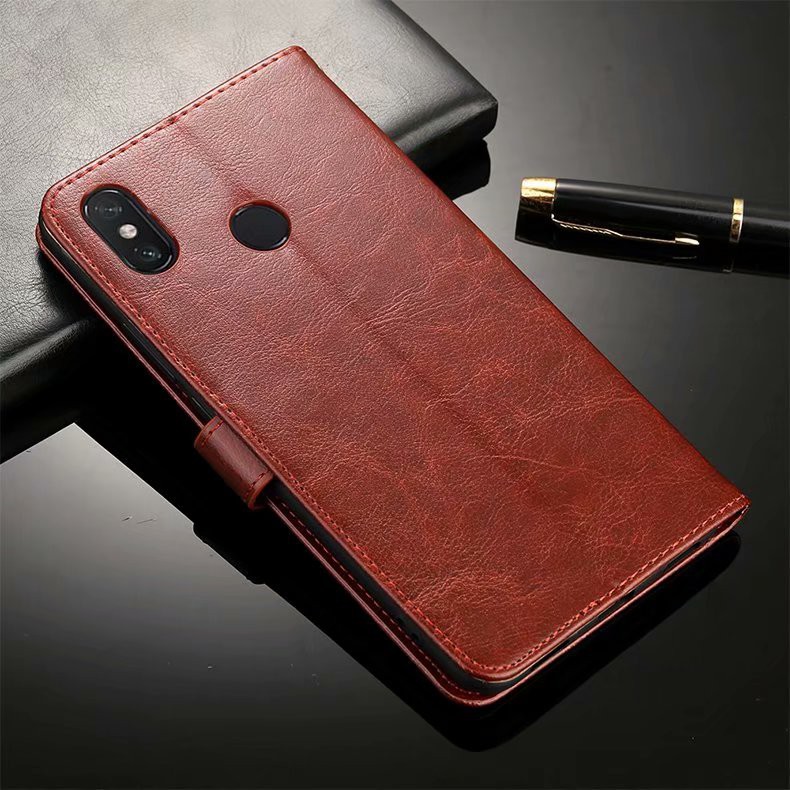 Ốp Lưng Da PU Nắp Gập Cao Cấp Cho Xiaomi Mi Max 3