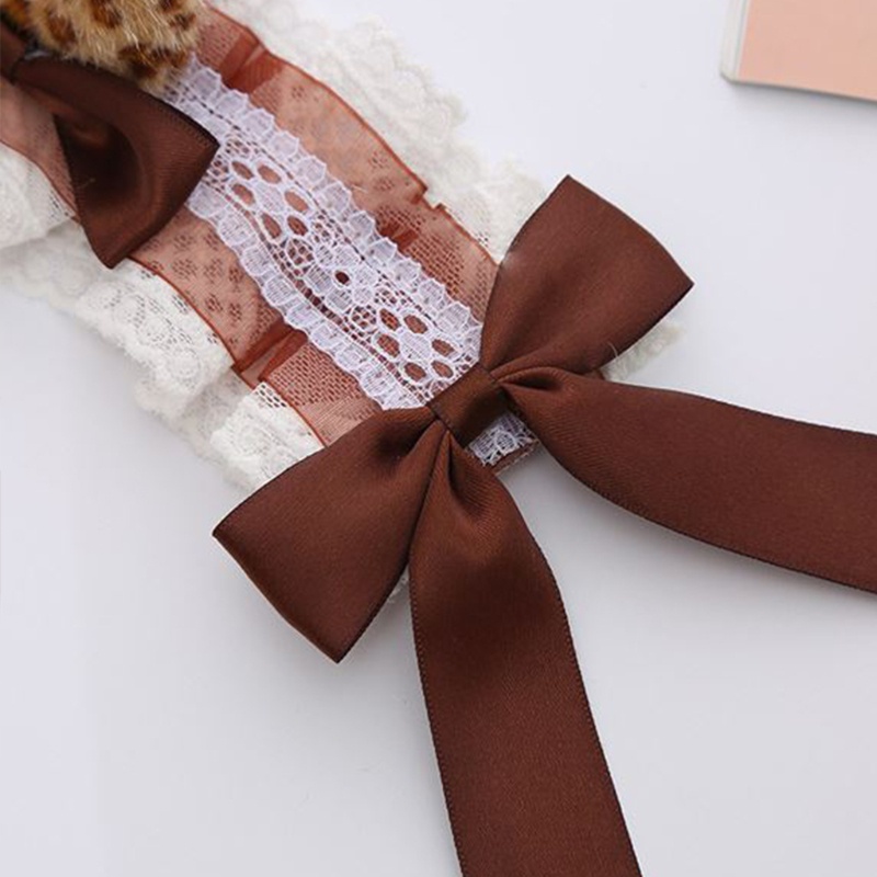 Băng Đô Cài Tóc Đính Nơ Phong Cách Lolita Cho Bé Gái