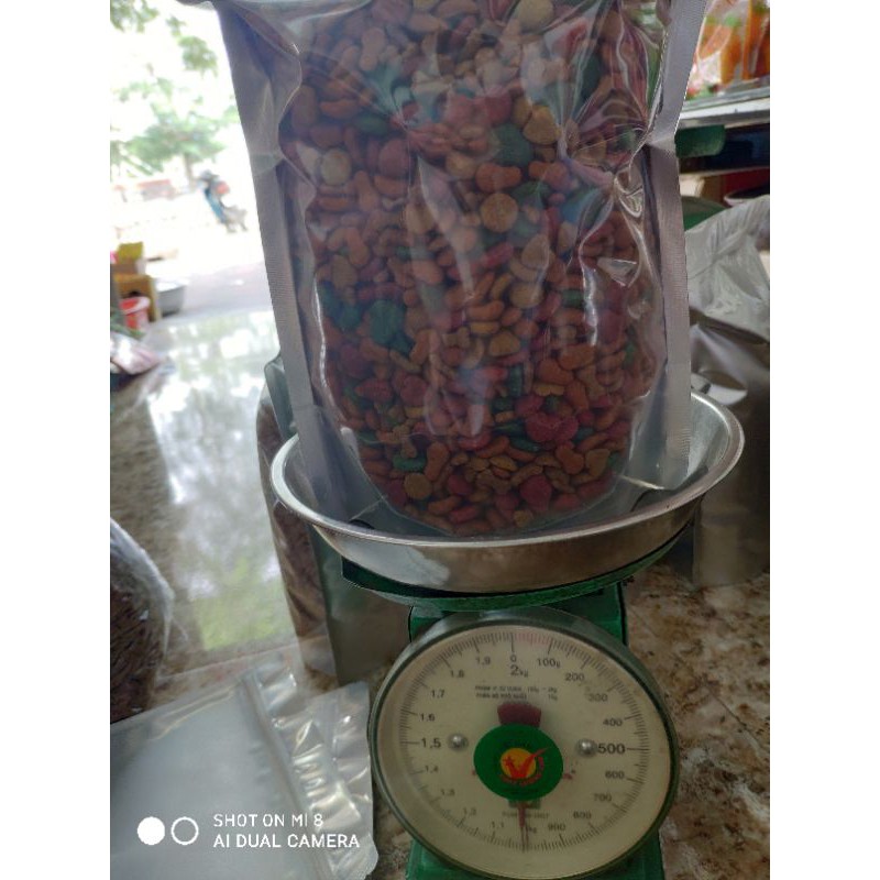 THỨC ĂN CHÓ TRƯỞNG THÀNH Smartheart MIX VỊ ( túi zip 1KG)