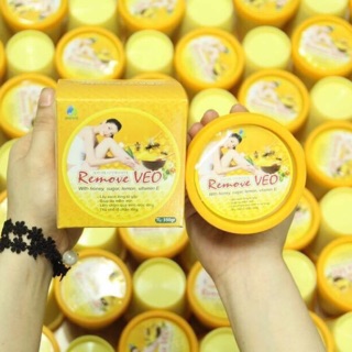 gel wax lông sáp ong veo handmade 250g