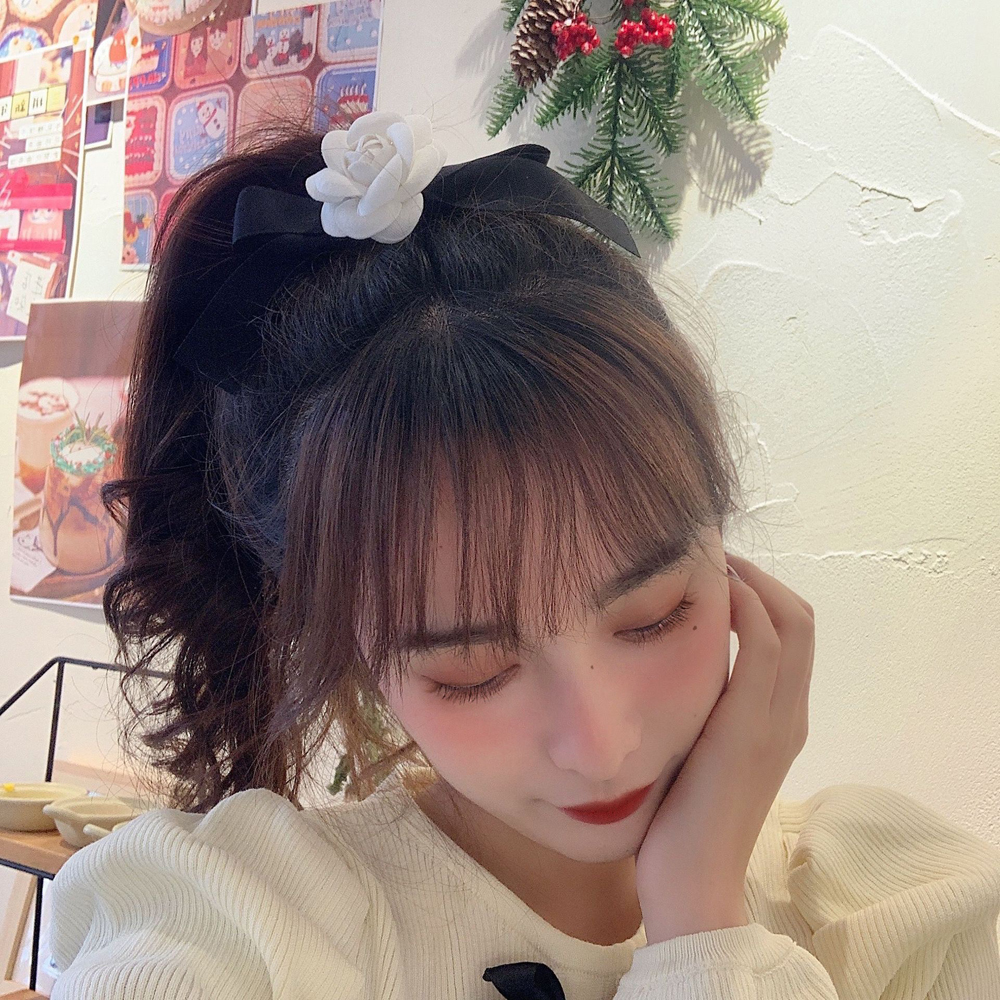 Kẹp Tóc Đính Hoa Thời Trang Retro Cho Nữ