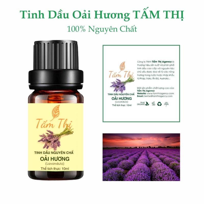 Tinh Dầu Oải Hương Tấm Thị Tinh Dầu Thiên Nhiên Nguyên Chất 100% Lọ 10ml Tinh Dầu Oải Hương Thơm Phòng Giúp Đuổi Muỗi