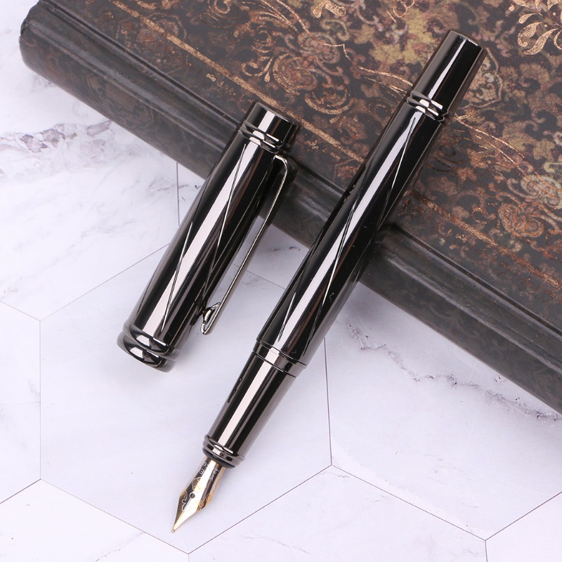Bút Máy Kim Loại Ngòi Vừa 0.5mm Sang Trọng Cho Nam
