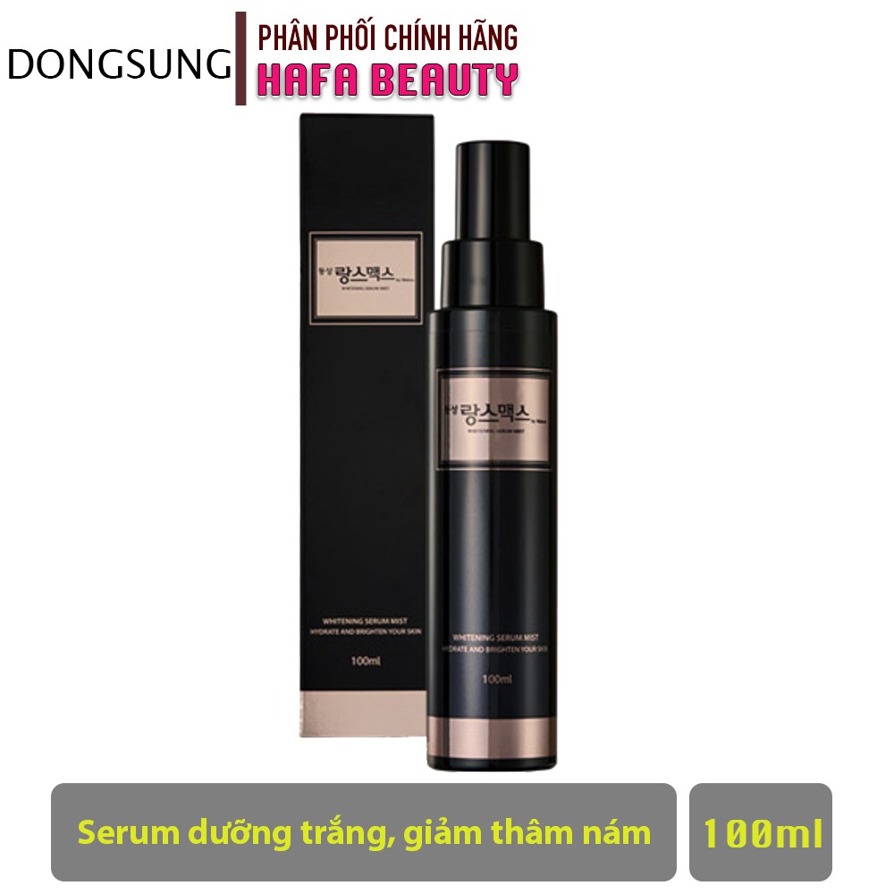 SERUM DƯỠNG TRẮNG DA MỜ NÁM Dongsung Miskos Whitening serum mist (mẫu mới)