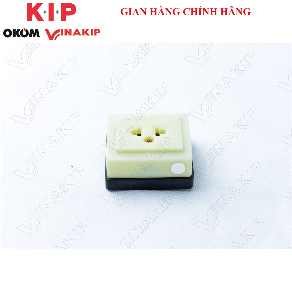 Ổ cắm VINAKIP 1 ngả đa năng 16A 250V