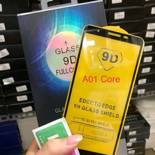 Kính cường lực 9D cho Samsung Galaxy A01 Core Full màn hình cao cấp