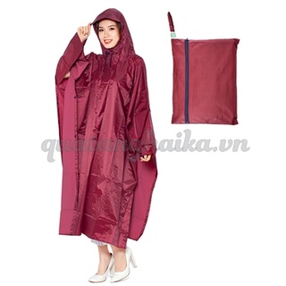 Xưởng Áo mưa Cánh Dơi vải dù Cao Cấp - Chống thấm ngược hoàn toàn - Được bảo hành Xưởng sản xuất áo mưa HaiKa