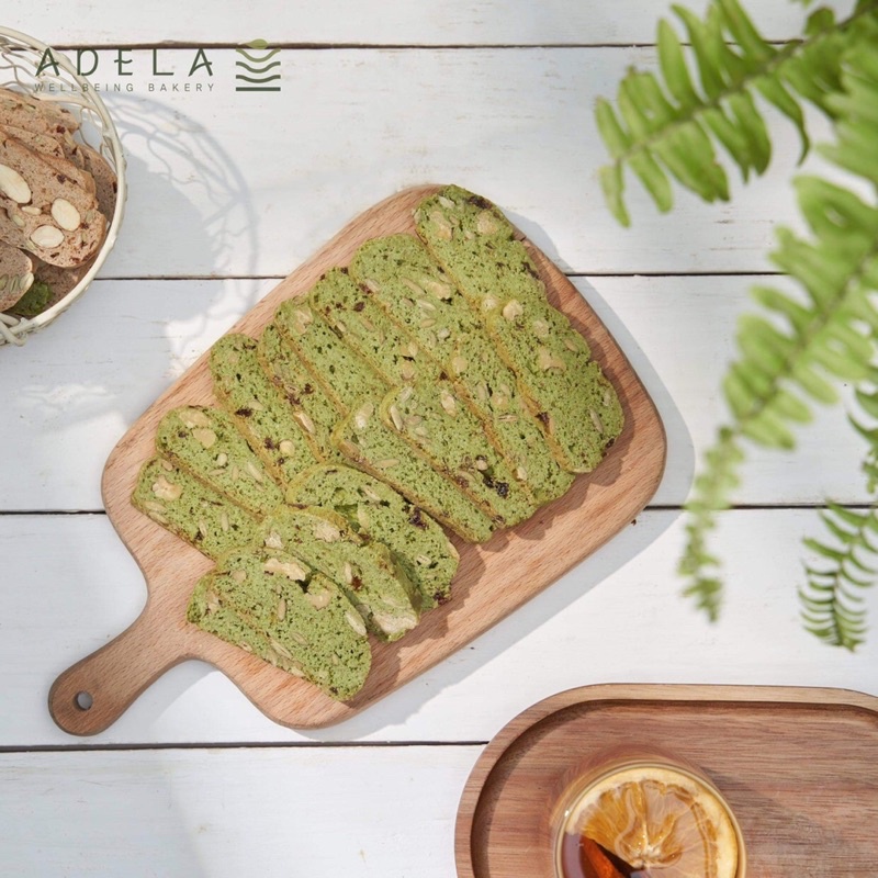 Bánh biscotti chuẩn bột nguyên cám 250g -Adela bakery