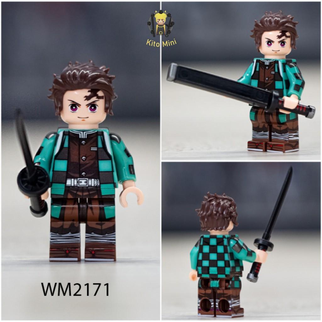 Minifigures Demon Slayer Lắp Ráp Mô Hình Nhân Vật Truyện Tranh Hoạt Hình Thanh Diệt Quỷ WM6116