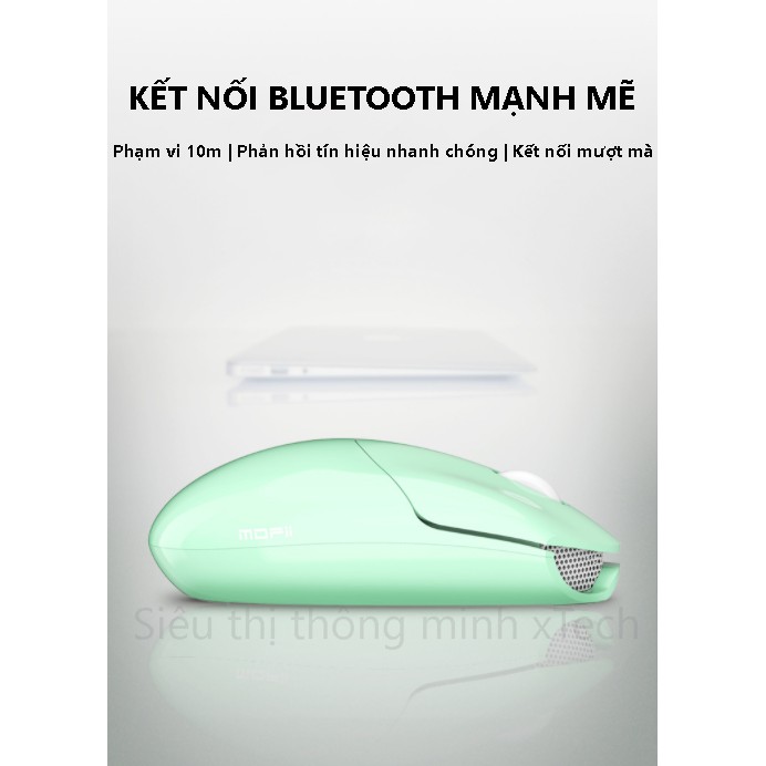 Chuột bluetooth không dây Mofii 398BT - Hàng chính hãng có sẵn