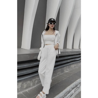 Sét Đồ Thể Thao  Nữ - Bộ Thể Thao Ba Món chất UMI  Đẹp Xuất Sắc 2 Màu Chủ Đạo ( HÀNG SHOP ĐẶT),