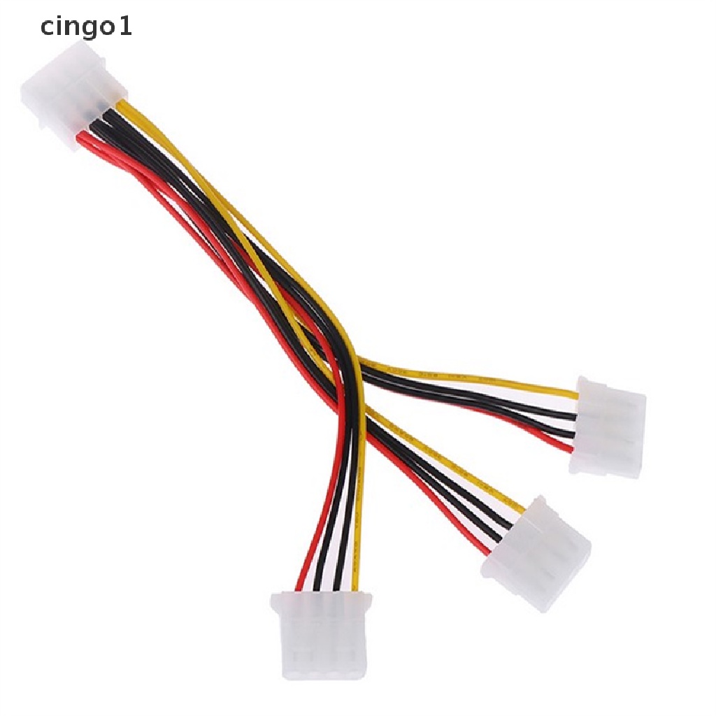 4 Pin IDE 1-to-3 Molex IDE Female Power Supply Splitter Exentsion Adapter Cable Boutique