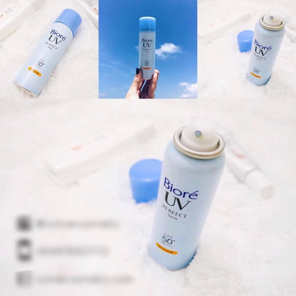 Xịt chống nắng Biore UV Spray SPF50