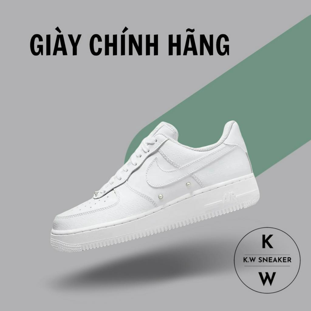 Giày Air Force 1 Bạc, Vàng, Ngọc Trai chính hãng