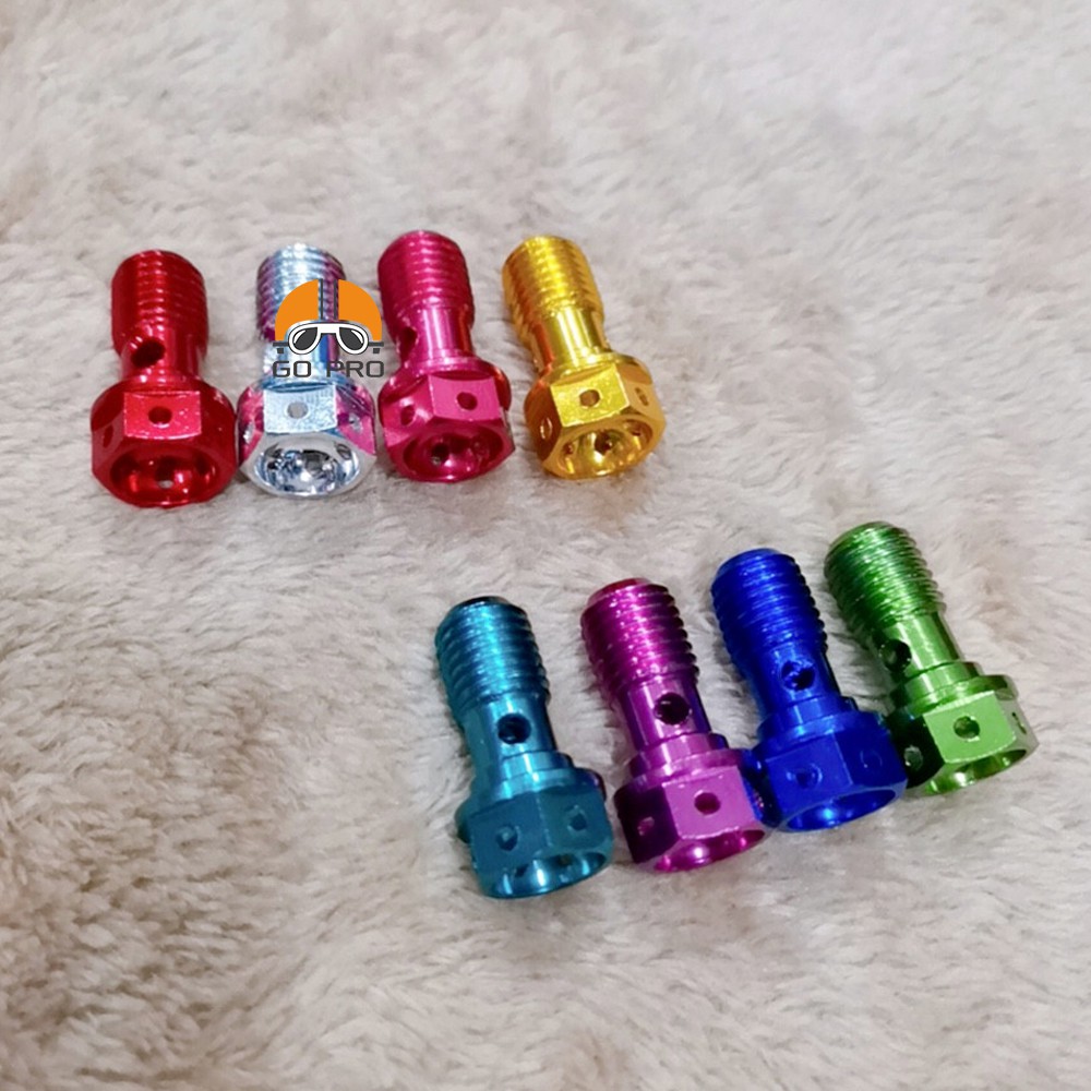 [CHÍNH HÃNG] 01 Con Ốc Xỏ Dây Dầu Nhôm Màu