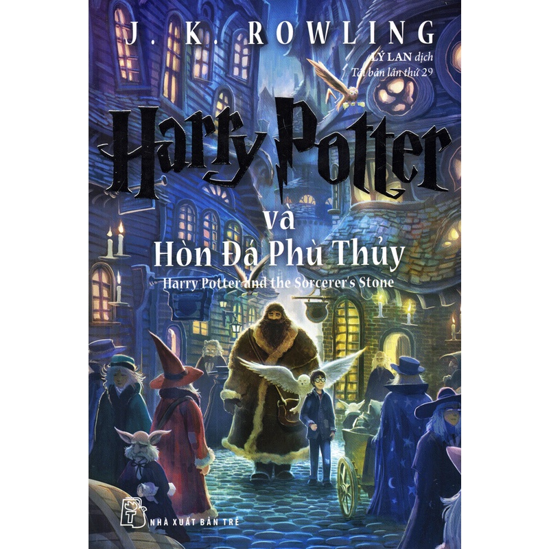 Sách - Harry Potter và hòn đá phù thủy - Tập 1  (B135)