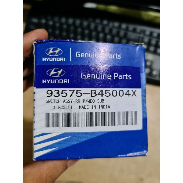 Công tắc lên xuống kính i10 grand chính hãng 93575B40004X  93575B45004X