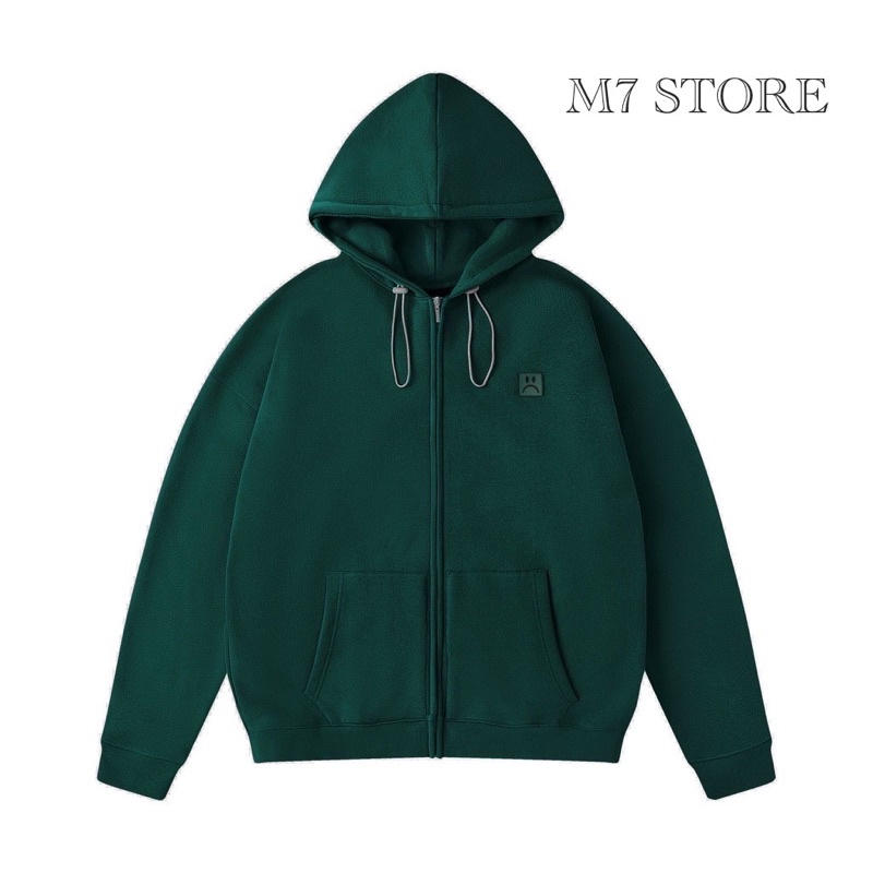 Áo hoodie zip,ÁO KHOÁC nữ Hoodie zip M725 Màu Nam Nữ Ulzzang Unisex 1hitshop