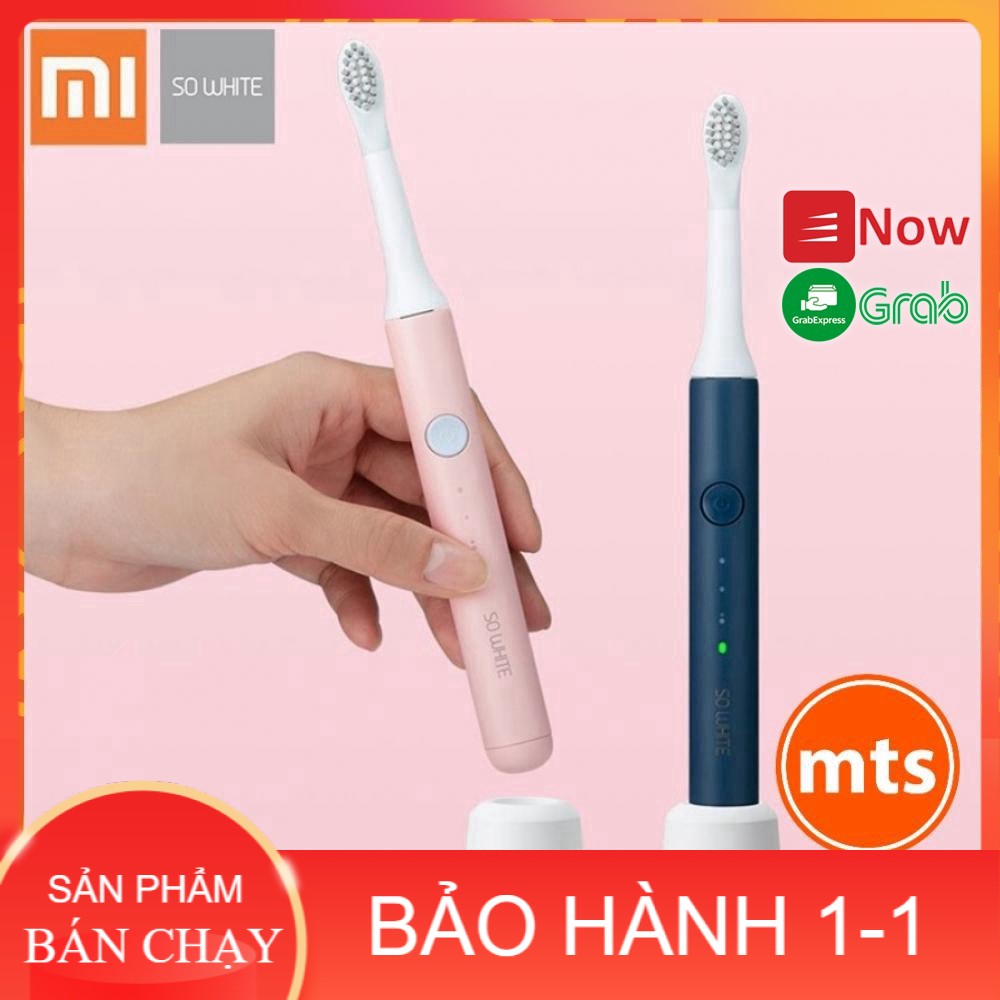 Bàn chải đánh răng điện Xiaomi Youpin EX3 Soocas SO WHITE PINJING pin sạc - Minh Tín Shop