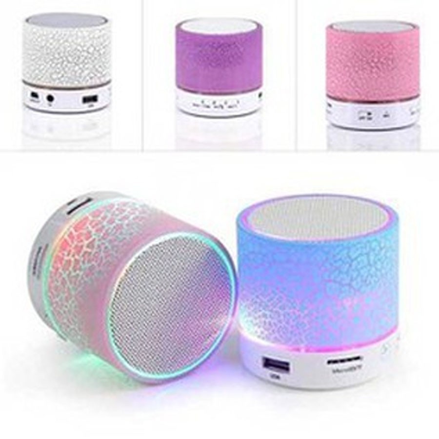 LOA BLUETOOTH MINI A9 ĐÈN LED NHIỀU MÀU SIÊU HOT - LOA NGHE NHẠC THIẾT KẾ NHỎ GỌN, ÂM THANH TO RÕ, SÔI ĐỘNG