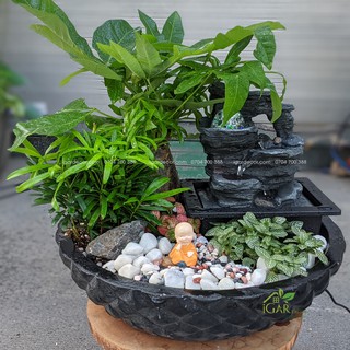 Thác nước tiểu cảnh – Ghềnh Thác
