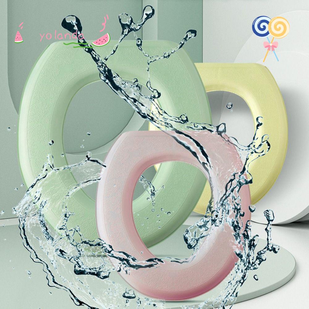 Đệm Lót Bồn Cầu Silicone Kháng Nước Tái Sử Dụng Tiện Lợi