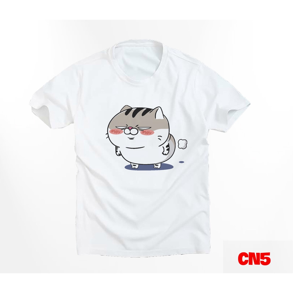 Áo Thun Nữ Hình Con Mèo Ami Fat M.11 - KTQN TSHIRT AND UNIFORM