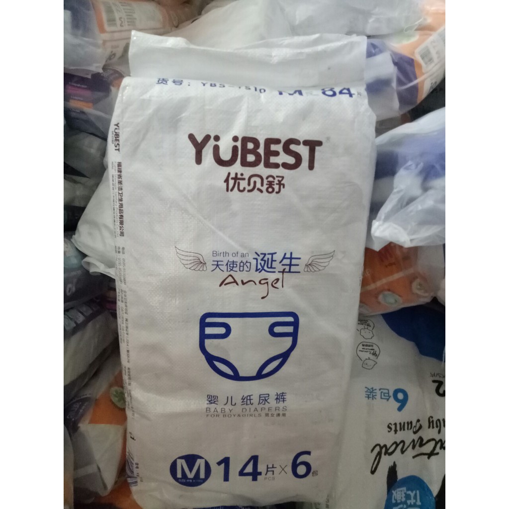 [hai phong]Bỉm Yubest Natural / Angel / Gold quần / dán Nội Địa Trung Quốc S132/M108/L96/XL84/XXL72