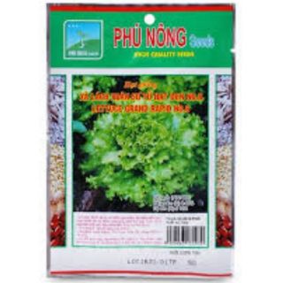 Hạt Giống Rau Xà Lách Xoăn Xanh Phú Nông