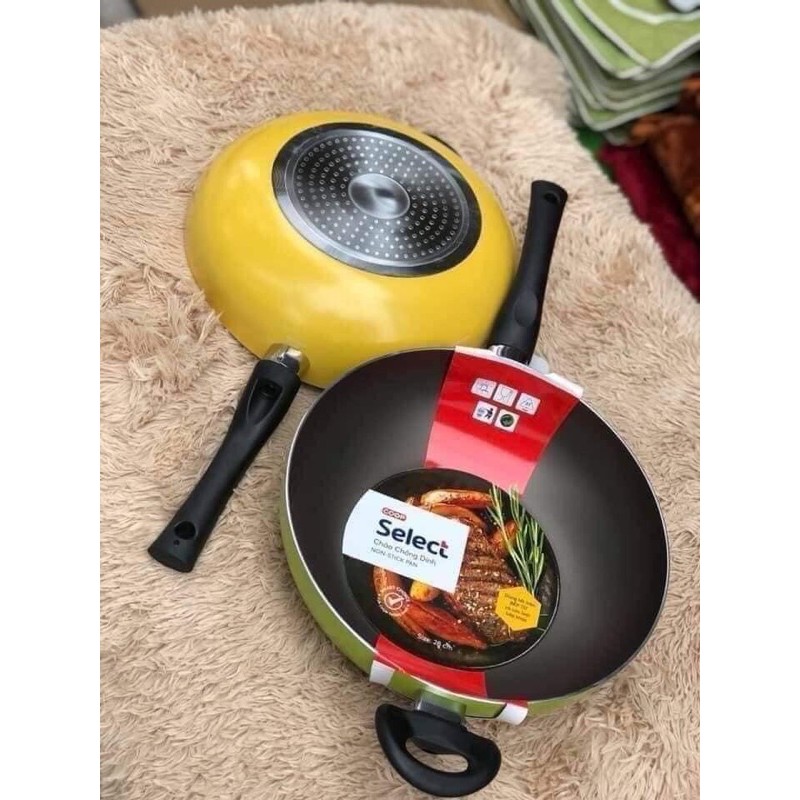 [Rẻ Vô Địch]Chảo chống dính Select 28cm xài được bếp từ