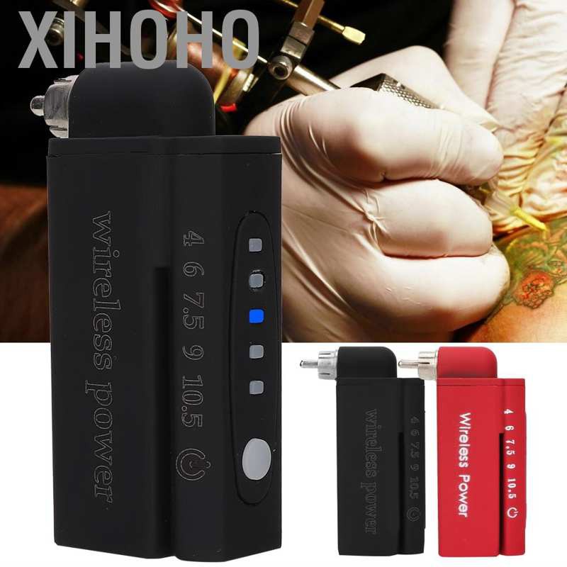 Xihoho Wireless Tattoo Power Supply RCA Connection For Machine Professional