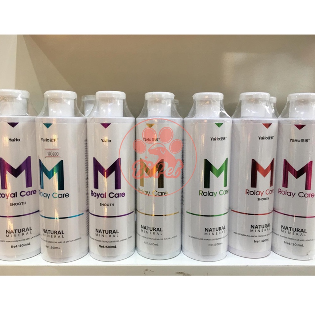 Sữa Tắm Cao Cấp Yaho M Rolay Care Cho Chó Mèo 500ml
