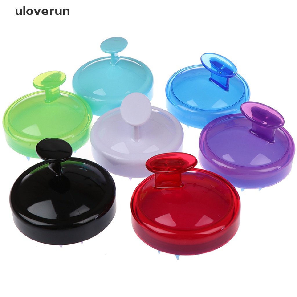 Uloverun 1 Lược Gội Đầu Mát Xa Da Đầu Bằng Silicone Tiện Dụng