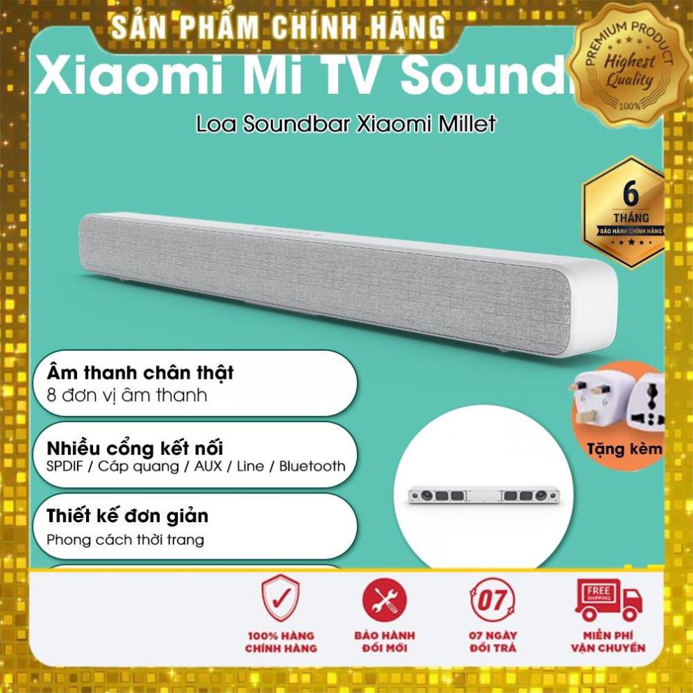 Loa Xiaomi TV Sound Bar Loa Redmi TV Sound Bar không dây Bluetooth SoundBar Âm thanh Bluetooth đơn giản và thời trang