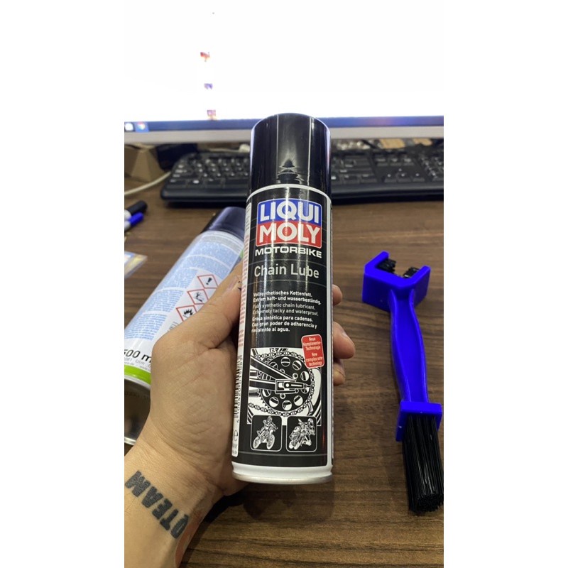 Combo dưỡng xích 250mil + Rửa xích 500mil chính hãng Liqui Molly - Made in Germany