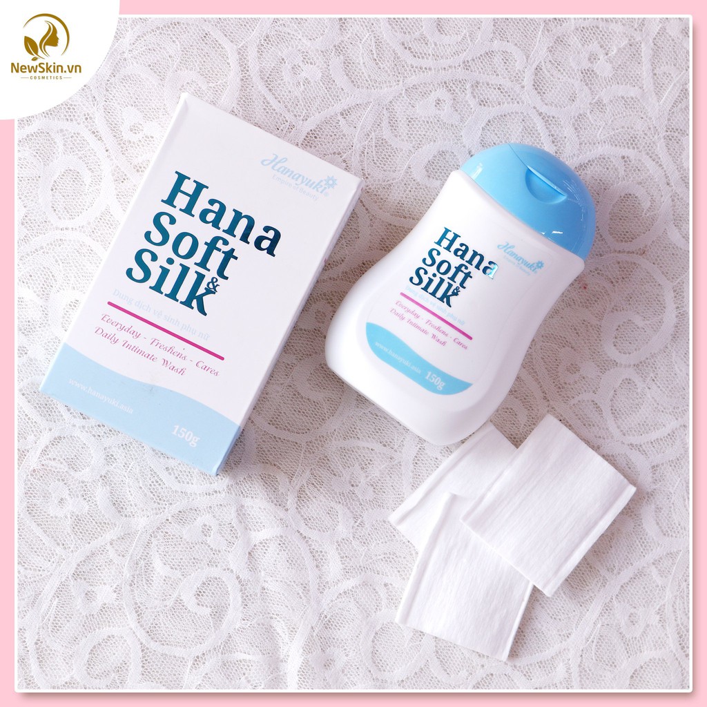 Dung Dịch Vệ Sinh Phụ Nữ Hana Soft Silk - Hanayuki