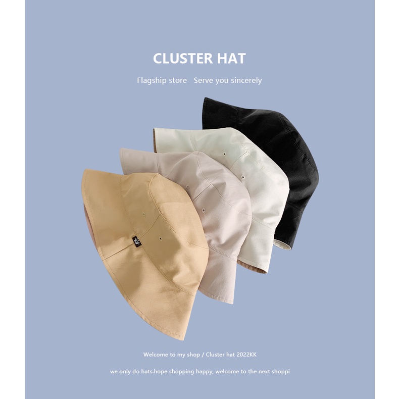 Mũ Tai Bèo Chống Nắng Hai Mặt Phong Cách Retro Nhật Bản Thời Trang Xuân Hè Dễ Phối Đồ Cho Nữ