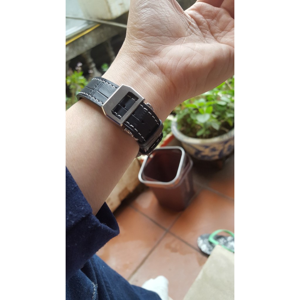 Khóa gập IWC, Seiko inox 316L phay xước chất lượng cao