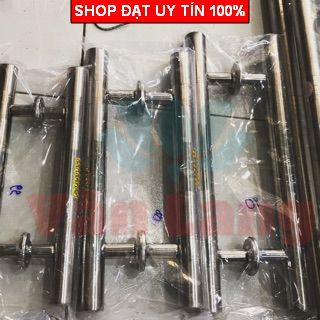 Tay nắm cửa cổng inox , tay nắm cửa sắt xếp inox đủ size 20cm, 25cm, 30cm, 35cm, 40cm